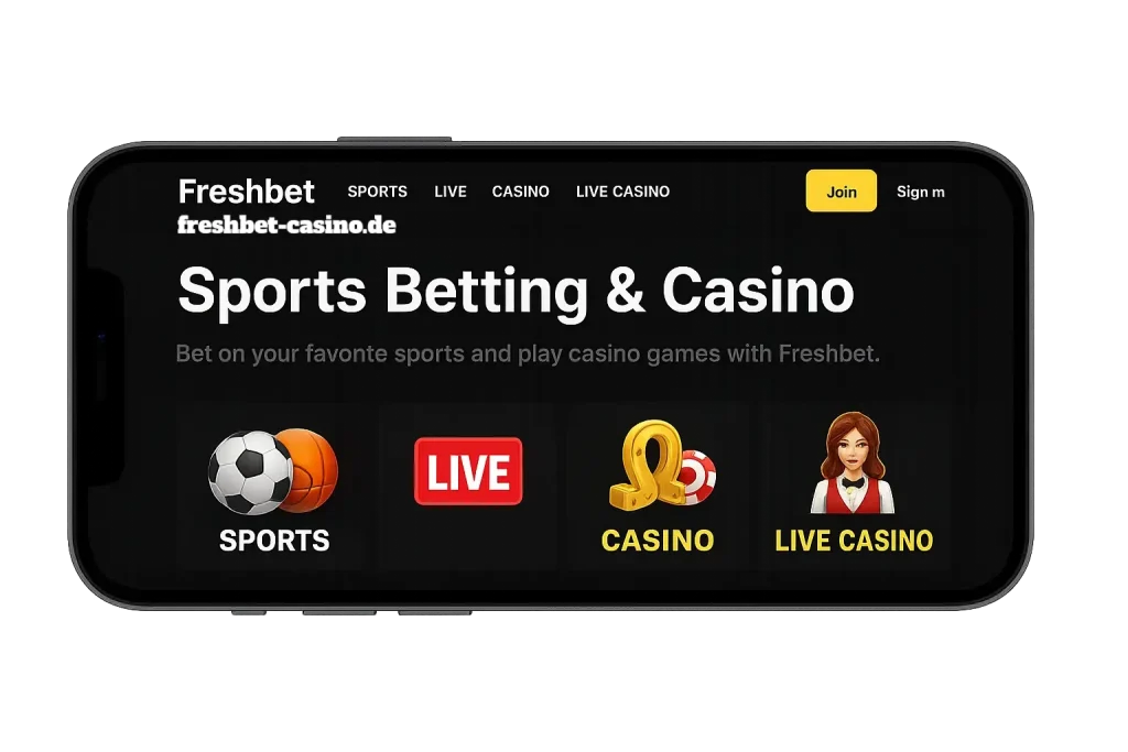 freshbet on mobile